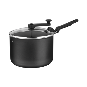 TRAMONTINA PIPOQUEIRA 20CM 3,5L LORETO GRAFITE - ALUMINIO COM REVESTIMENTO ANTIA